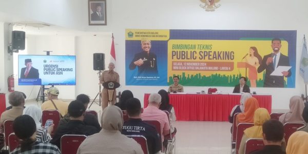 Bimtek Public Speaking PNS dan KIM, Erik: Sebagai Pelayan Masyarakat, Tingkatkan Kemampuan Komunikasi Publik